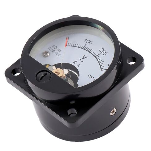 Voltmeter Black Volt Tester AC Voltage Panel Meter AC 0-300V Analog Dial Current Voltmeter Voltmeter Gauge in Kuwait