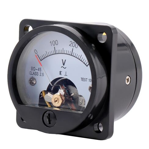 Voltmeter Black Volt Tester AC Voltage Panel Meter AC 0-300V Analog Dial Current Voltmeter Voltmeter Gauge in Kuwait