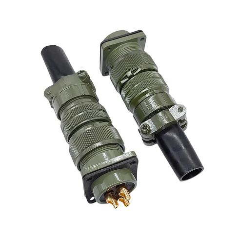 MIL-C 5015 موصل عسكري موصلات دائرية 20-23 20-19 20-4 مقبس MS3102 MS3106 MS3108 1 قطعة (مقبس 3102 20-19S) in Kuwait