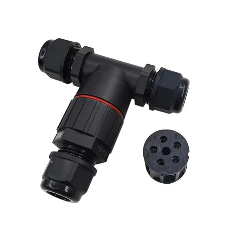 T Shape Connector 2/3/4/5 Pin Wire Connectors Quick Screw Connect Push-in Terminals Electric 1Pcs(5PIN) in Kuwait