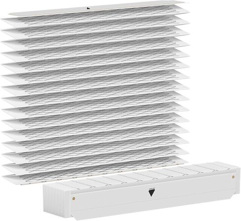 BAYFTFREXM2 FLR06232 Perfect Fit 5‘’ Expandable Air Filter Media Compatible with American Standard and Trane FLR06232 BAYFTFR14M2, BAYFTFR17M2, BAYFTFR21M2, BAYFTFR24M2, 25'' x 5" MERV 13, 2-Pack in Kuwait