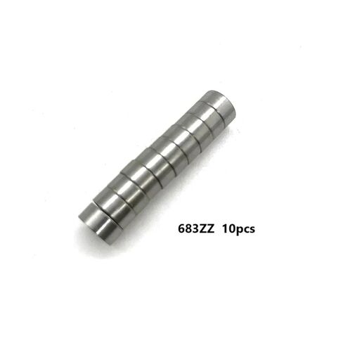 10 قطعة 683ZZ 684ZZ 685ZZ 686ZZ 687ZZ 688ZZ 689ZZ مايكرو كرة أخدود عميقة تحمل (687ZZ 7x14x5 مللي متر) in Kuwait
