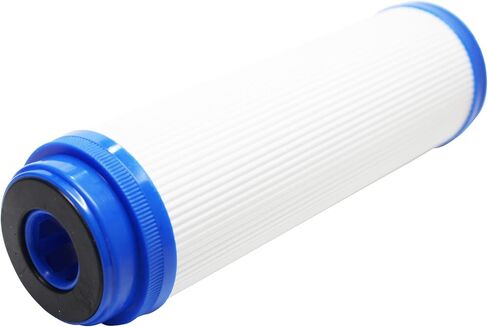 عبوتان بديلتان متوافقتان مع فلتر الكربون المنشط الحبيبي OmniFilter U25 - خرطوشة عالمية مقاس 10 بوصة متوافقة مع وحدة فلتر المياه OmniFilter - موديل U25 - العلامة التجارية Denali Pure in Kuwait