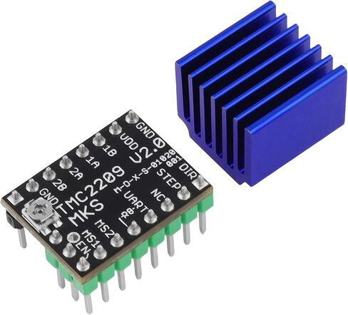 TMC2209 V2.0 Stepper Motor Driver Fit for Ender 3 E3D V3 Control Board 3D Printer Parts Replace A4988 Support UART Mode in Kuwait