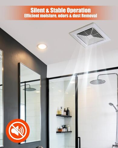 FFV3700297S Bathroom Exhaust Fan Motor Fit for FV-11VQ3 FV-08VQ3 FV11VH2 FV11VHL2 FV-LP003, Quiet Ventilation Fans Motor Replace FFV3700297S FFV3700175S, 120 Volts 1750 RPM in Kuwait