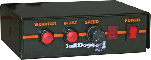 منتجات المشترين SaltDogg 3011864 وحدة تحكم بديلة متغيرة السرعة مع مفتاح هزاز لموزعات ملح الباب الخلفي من سلسلة TGS، التحكم في المثقاب والدوار، ملحقات شاحنة توزيع الملح، أسود in Kuwait