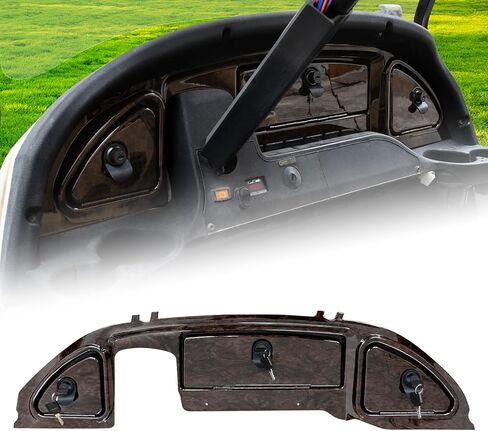 غطاء لوحة قيادة عربة الجولف - متوافق مع 2008.5-up Club Car Precedent، Tempo، Onward - لوحة عدادات عربة الجولف ذات 3 أبواب in Kuwait