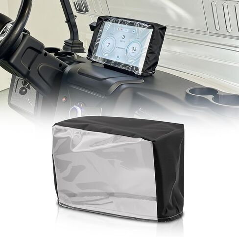 غطاء شاشة لمس مقاوم للماء لعربة الجولف متوافق مع Evolution & Denago - Classic 2/4 Plus، for Forester 4/6 Plus، for Carrier 6/8 Plus، D5 Ranger/Maverick (2+2/4/6 / Passenger)، Nomad/Rover in Kuwait