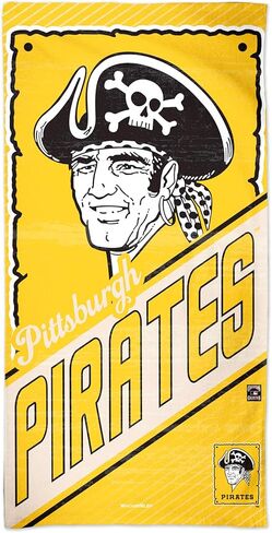 منشفة شاطئ WinCraft MLB Pittsburgh Pirates Pittsburgh Pirates Cooperstown Spectra Beach مقاس 30 بوصة × 60 بوصة، متعددة الألوان، غير متوفر in Kuwait