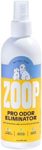 رذاذ Zoop Pet Odor Pro Eliminator لروائح الحيوانات الأليفة القوية ، صيغة طبيعية ، شاقة قوية. يزيل رائحة البول للحيوانات الأليفة ، آمنة لجميع الأسطح - 32 أوقية. in Saudi Arabia