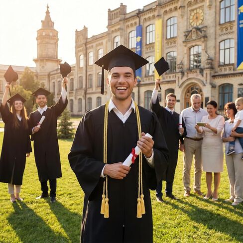 100 قطعة التخرج الذهب سلك 67 '' حبال الشرف مع شرابات مضفر لطلاب التخرج طلاب التخرج حفل التخرج من الهدايا الملحق in Kuwait