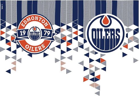 Tervis NHL Edmonton Oilers - كوب سفر معزول بجدار مزدوج مصنوع في الولايات المتحدة الأمريكية - شاتر مصنوع في الولايات المتحدة الأمريكية، يحافظ على المشروبات باردة وساخنة، 24oz مع غطاء من القش، كلاسيكي in Kuwait