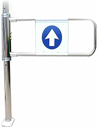 Automatic Closing Swing Gate - Spring-Loaded Safety Barrier for Supermarket, Library, and Store Entrances in Kuwait