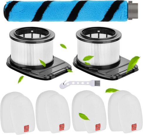 IZ662H Filter Replacement Kit Compatible with shark IZ662H Vertex Pro Lightweight Vacuum-1 Brush, 2 Pack HEPA Filters and 4 Foam Felt Kit in Kuwait