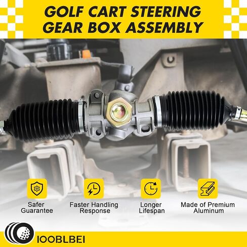 Club Car Precedent Steering Gear Box Assembly Rack fits Club Car Precedent/Onward/Tempo 2004-up Steering Rack Gas & Electric Golf Carts Parts, Replace OEM 102288601, 103679701 in Kuwait