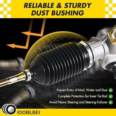 Club Car Precedent Steering Gear Box Assembly Rack fits Club Car Precedent/Onward/Tempo 2004-up Steering Rack Gas & Electric Golf Carts Parts, Replace OEM 102288601, 103679701 in Kuwait