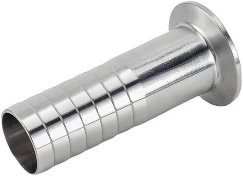 1 قطعة OD51mm خرطوم الذيل x 2 "ثلاثي المشبك 304 وصلة أنابيب الفولاذ المقاوم للصدأ 100 مللي متر Legnth IHNIEAEW in Kuwait