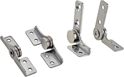 304 Stainless Steel No-Adjustable Torque Positionable Damping Hinge 1Pcs(18 X 88mm-L and R-B) in Saudi Arabia