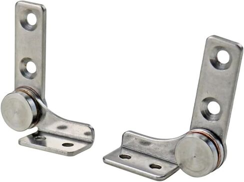 304 Stainless Steel No-Adjustable Torque Positionable Damping Hinge 1Pcs(18 X 88mm-L and R-B) in Saudi Arabia