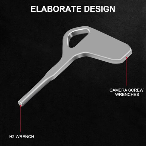 Camera Slotted Screw Wrench, 1/4 Screw Quick Release Board Removing Tool, DSLR Camera Accessory in Kuwait