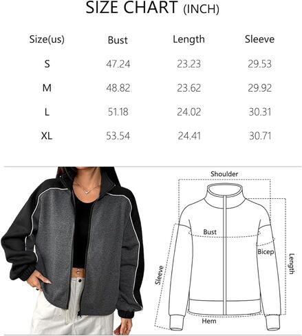 Women Color-Block Track Jacket Stripes Oversized Fit for Retro Casual Streetwear Outfits in Saudi Arabia
