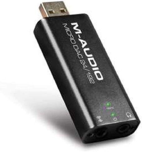 ام اوديو مايكرو DAC 24/192 | محول USB رقمي إلى تناظري بدقة 24 بت/192 كيلو هرتز in Kuwait
