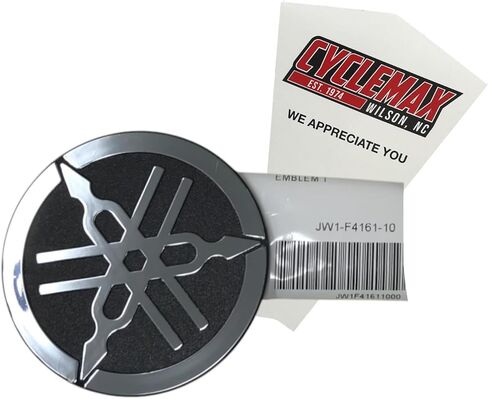 حزمة واحدة من Cyclemax متوافقة مع شعار Yamaha Golf Cart Emblem G29 Drive 2007-16 JW1-F4161-10 تحتوي على JW1-F4161-10-00 وقمع in Kuwait