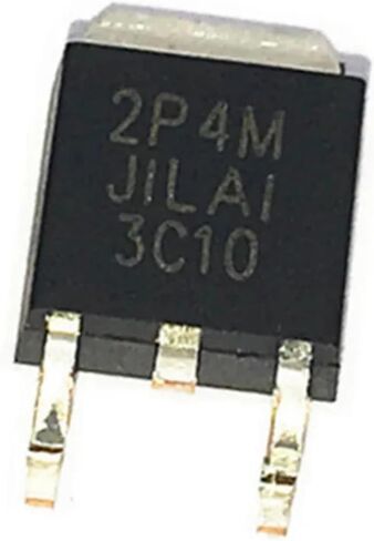 2P4M TO-252 2A 600V One-Way SCR Thyristor Transistor SMD SOT-252 10Pcs in Kuwait