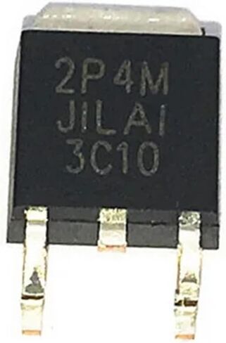 2P4M TO-252 2A 600V One-Way SCR Thyristor Transistor SMD SOT-252 10Pcs in Kuwait