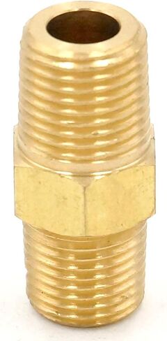 1/8 "BSPT x 1/8" NPT ذكر نبل سداسي المخفض تركيب الأنابيب النحاسية موصل المياه الغاز النفط الوقود وصلات المواسير in Kuwait
