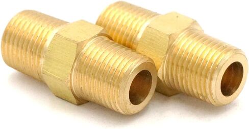 1/8 "BSPT x 1/8" NPT ذكر نبل سداسي المخفض تركيب الأنابيب النحاسية موصل المياه الغاز النفط الوقود وصلات المواسير in Kuwait