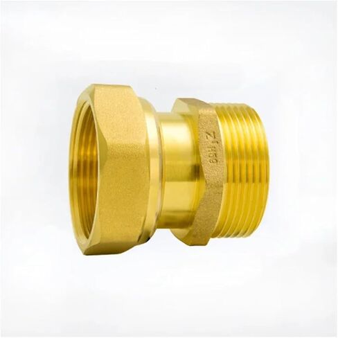 1 قطعة النحاس 1/2 "3/4" 1 "2" أنثى إلى ذكر عرافة جلبة تركيب الأنابيب المتساوية سماكة المياه الغاز مقرنة موصل (DN20F-DN20M قصيرة) تركيبات سباكة in Kuwait