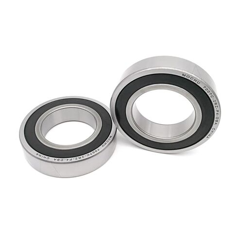 1 Pair 7007C 2RZ 35x62x14 35x62x28 Sealed Angular Contact Bearings Spindle in Kuwait
