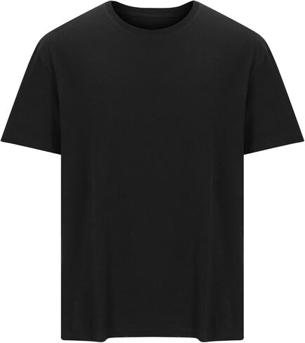 ABABC Men's Fashion T Shirts Quick Dry Breathable Workout Shirt Basic Solid Color Short Sleeve Shirts Crewneck Undershirt in Saudi Arabia