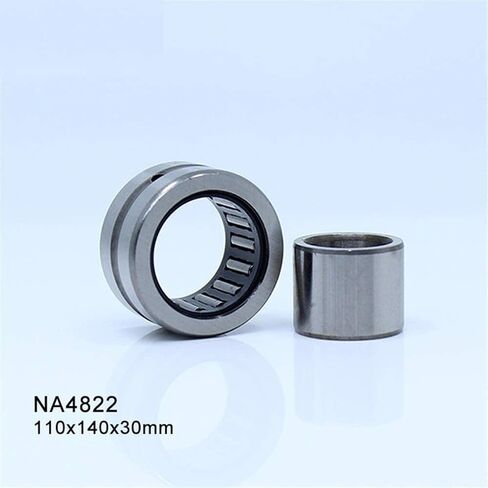 TMP1105 NA4822 Solid Collar Needle Roller Bearings with Inner Ring 4524822 4544822/A Bearing 110x140x30mm in Kuwait