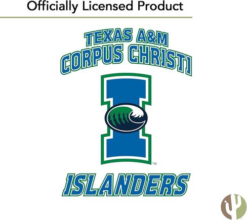 ملصق جامعة Desert Cactus Texas A&M Corpus Christi TAMUCC Islanders ملصق من الفينيل لزجاجة مياه للكمبيوتر المحمول ودفتر قصاصات السيارة (IND 00007A) in Kuwait
