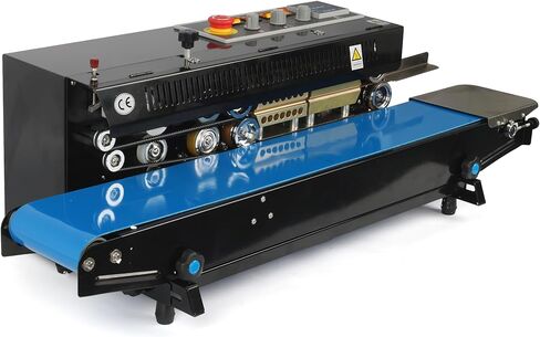 U.S. Solid Horizontal Automatic Ink Wheel Printer Continuous Sealing Machine with Digital Temperature Control in Kuwait