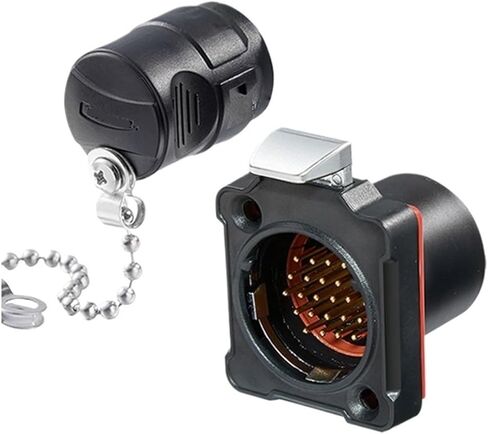 BD-24 Plastic Aviation Plug 24 core Data Signal Transmission Power Male and Female Industrial Connector(Male Plug) in Kuwait
