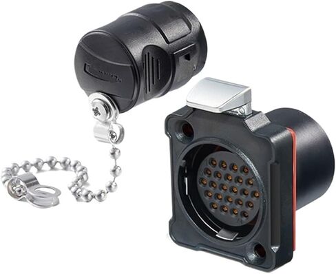 BD-24 Plastic Aviation Plug 24 core Data Signal Transmission Power Male and Female Industrial Connector(Male Plug) in Kuwait
