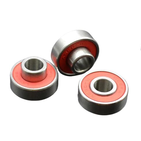 608 RS 8x22x7mm Skateboard Longboard Bearing 8Pcs(8Pcs ABEC-11 Black) in Saudi Arabia