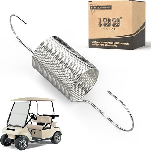 10L0L Carburetor Throttle Return Spring for 1981-1995 Club Car Gas Golf Cart, Replaces OEM Numbers BCC6582, 1016582, 1016582, PRT-6346 in Kuwait