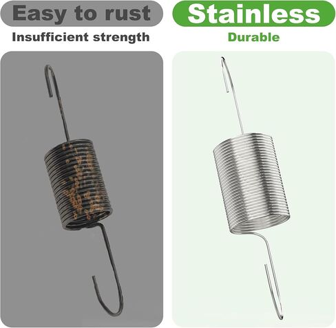 10L0L Carburetor Throttle Return Spring for 1981-1995 Club Car Gas Golf Cart, Replaces OEM Numbers BCC6582, 1016582, 1016582, PRT-6346 in Kuwait
