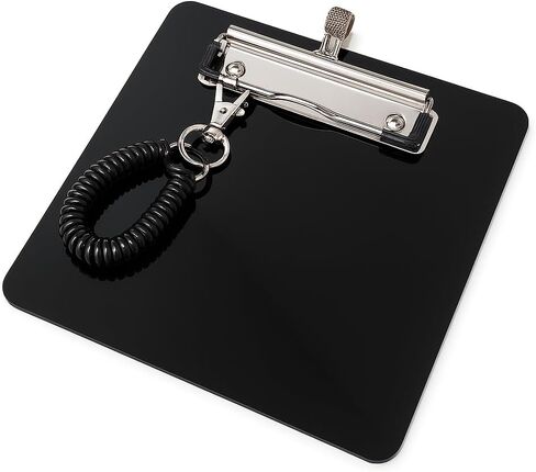 Universal Golf Cart Scorecard Holder, No Hardware Needed. Metal/Steel Struts Scorecard Holder - Golf Cart Use for Keeping Score | Black Acrylic | Durable in Kuwait