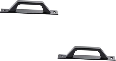 HOMSFOU 2pcs Sliding Barn Door Handle Brushed Barn Door Pull Antique Handle Alloy in Kuwait