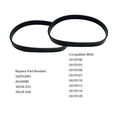 5 قطع حزام مكنسة كهربائية متوافق مع Hoover Elite Rewind Plus UH71012 UH71200 UH71003 UH71013 UH71009 UH72003 UH72011 استبدال 562932001 AH20080 38528-033 38528-058 in Kuwait