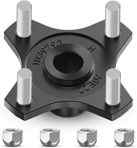 Panglong Club Car Rear Wheel Hub Assembly-2Pcs, Golf Cart Rear Wheel Hub Fit 2015-UP Club Car Precedent, Tempo, Onward Gas Golf Cart with Subaru EX40 or Kohler ECH440 Engine, OEM# 103995001 1010984 in Saudi Arabia