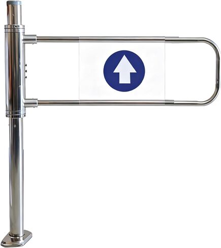 Entrance Swing Gate with Automatic Closing, Manual Safety Design for Supermarkets, Stores, Factories, Parks, and Libraries in Saudi Arabia