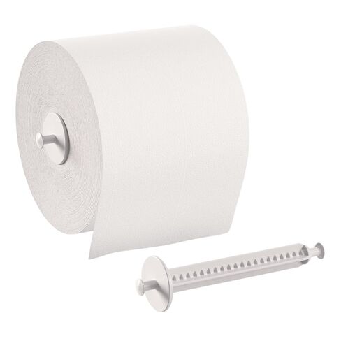 عمود دوران صلب صغير الحجم من Kimberly-Clark Professional™ (53284)، أبيض، لموزعات ASI ذات بكرتين (الكمية 10) in Kuwait