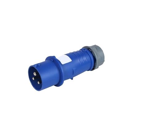 بعقب ومقبس ذكر وأنثى 16A 32A IP44 موصل صناعي مقاوم للماء مكشوف ومخفي أزرق (LX 0131 3 core 16A) in Kuwait