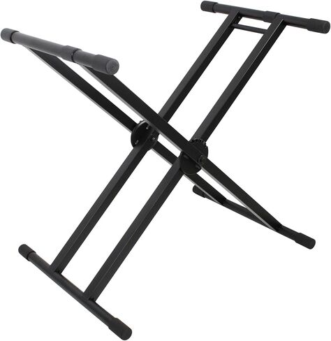 حافظة ProX X-KSD200 DJ/حامل لوحة المفاتيح بنمط X مزدوج مع قفل سهل Ergo in Kuwait